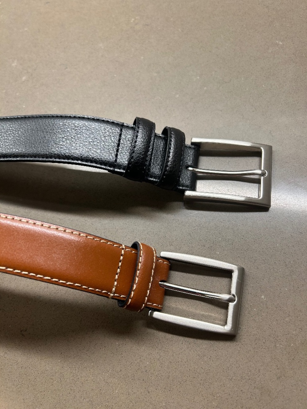 2 Brooks Brothers Leather Belts, Size 38, $35 for the pair, Original $128 each